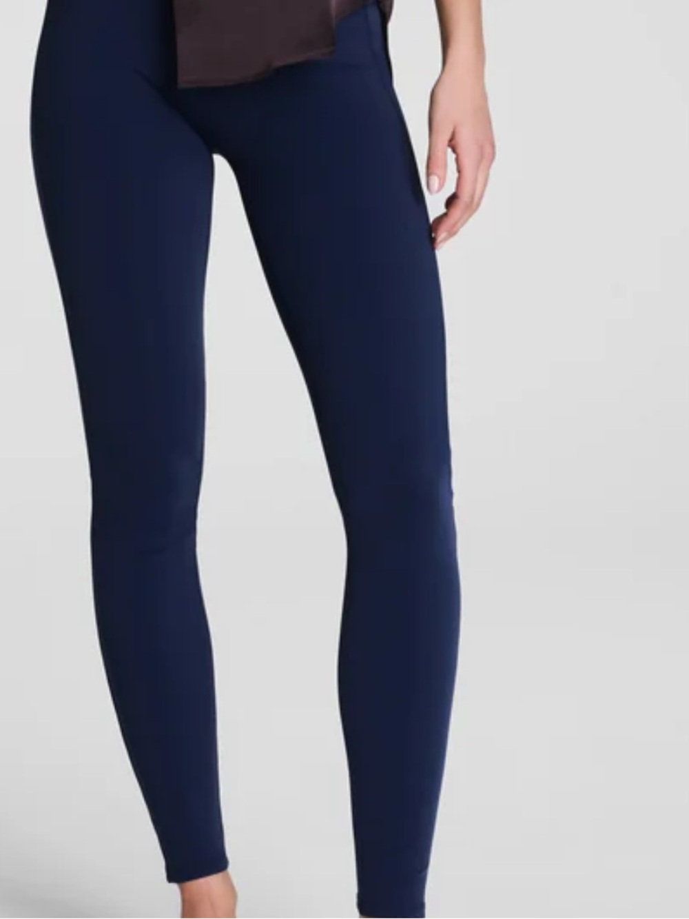 Spanx Scuba leggings Navy NWT Size XL